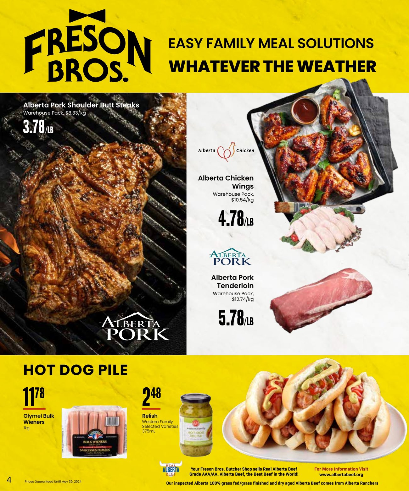 Freson Bros - Flyer Specials - Easy Family Meals - Page 4
