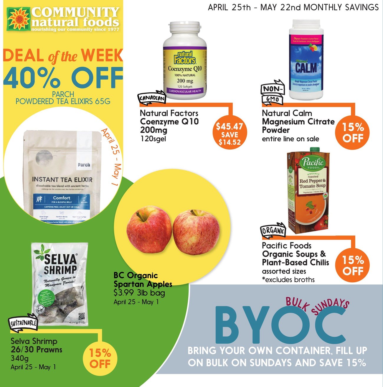 Community Natural Foods - Monthly Savings - Page 1