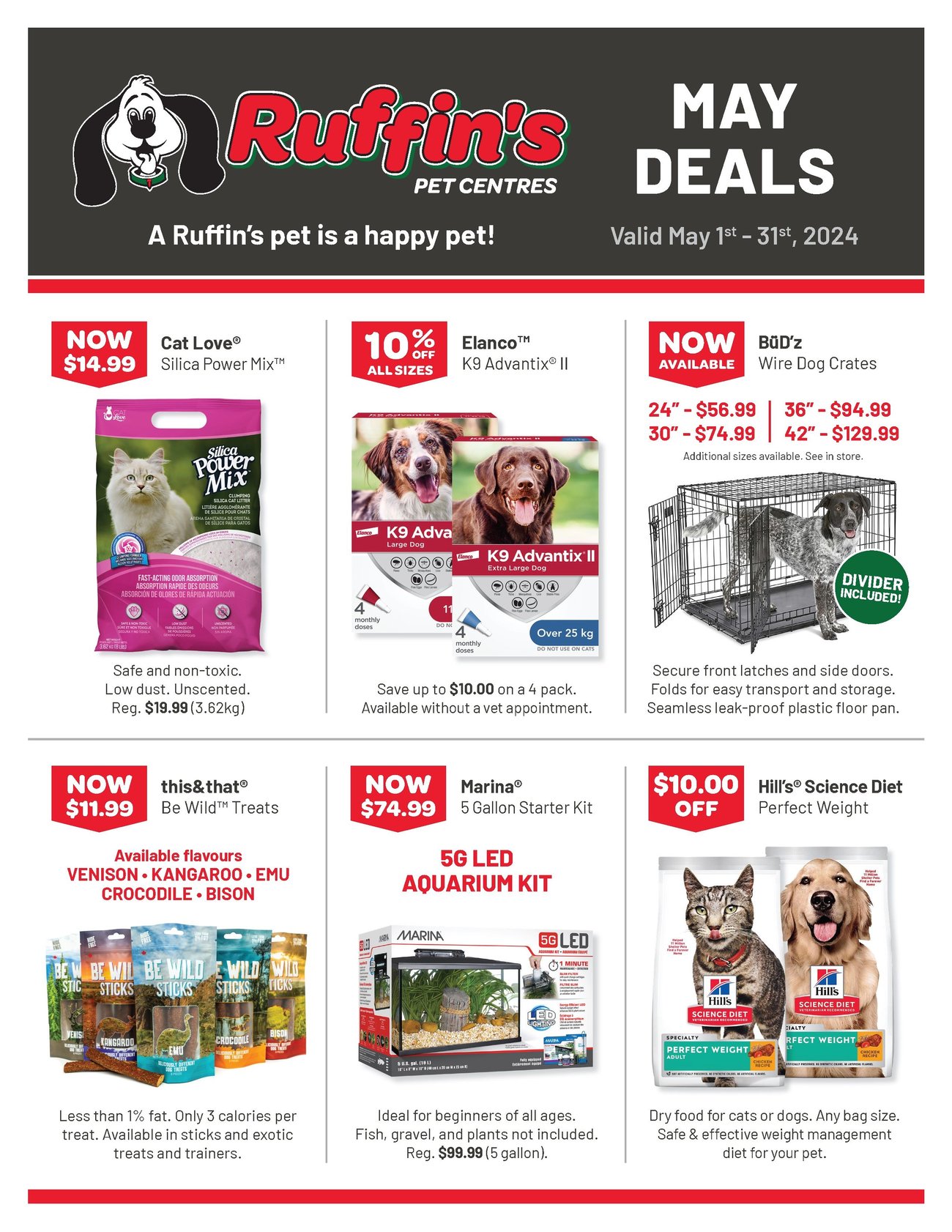 Ruffin's Pet Centres - Monthly Savings - Page 1