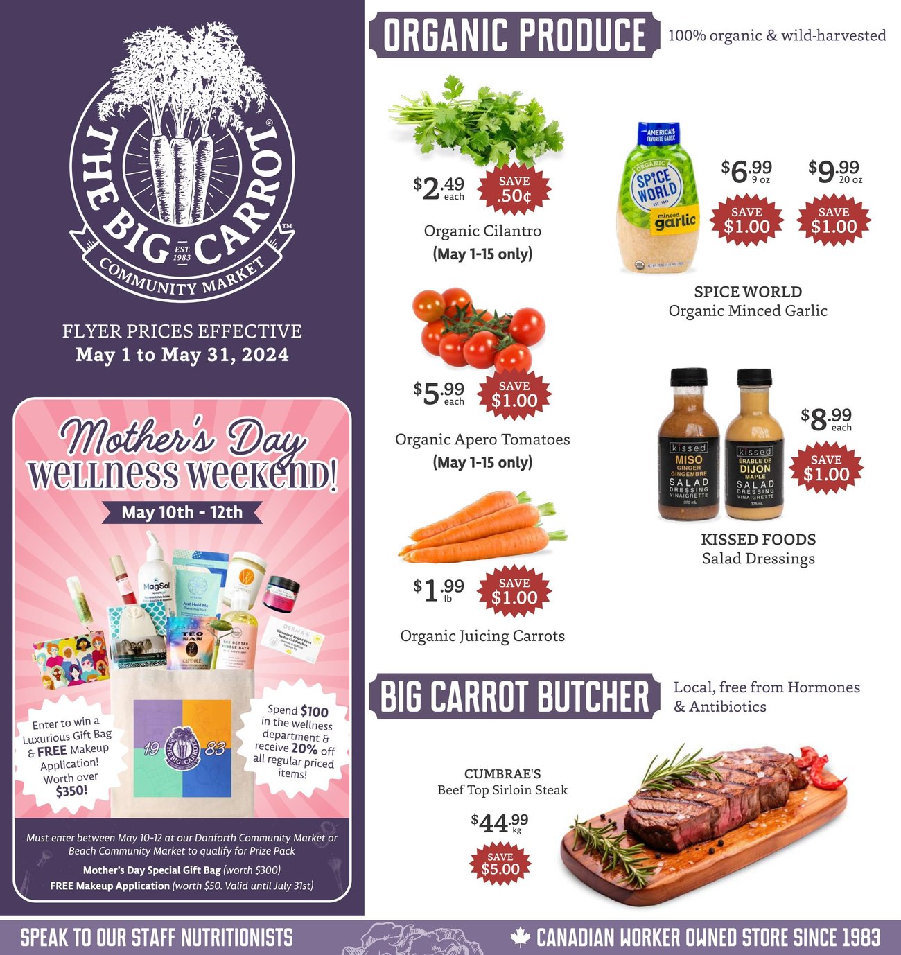 The Big Carrot - Monthly Savings - Page 1