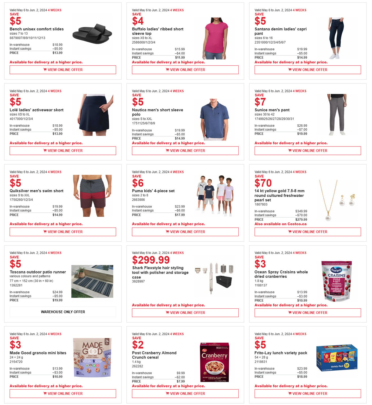 Costco Flyer - Savings & Coupons at your Local Warehouse and Online - Page 3