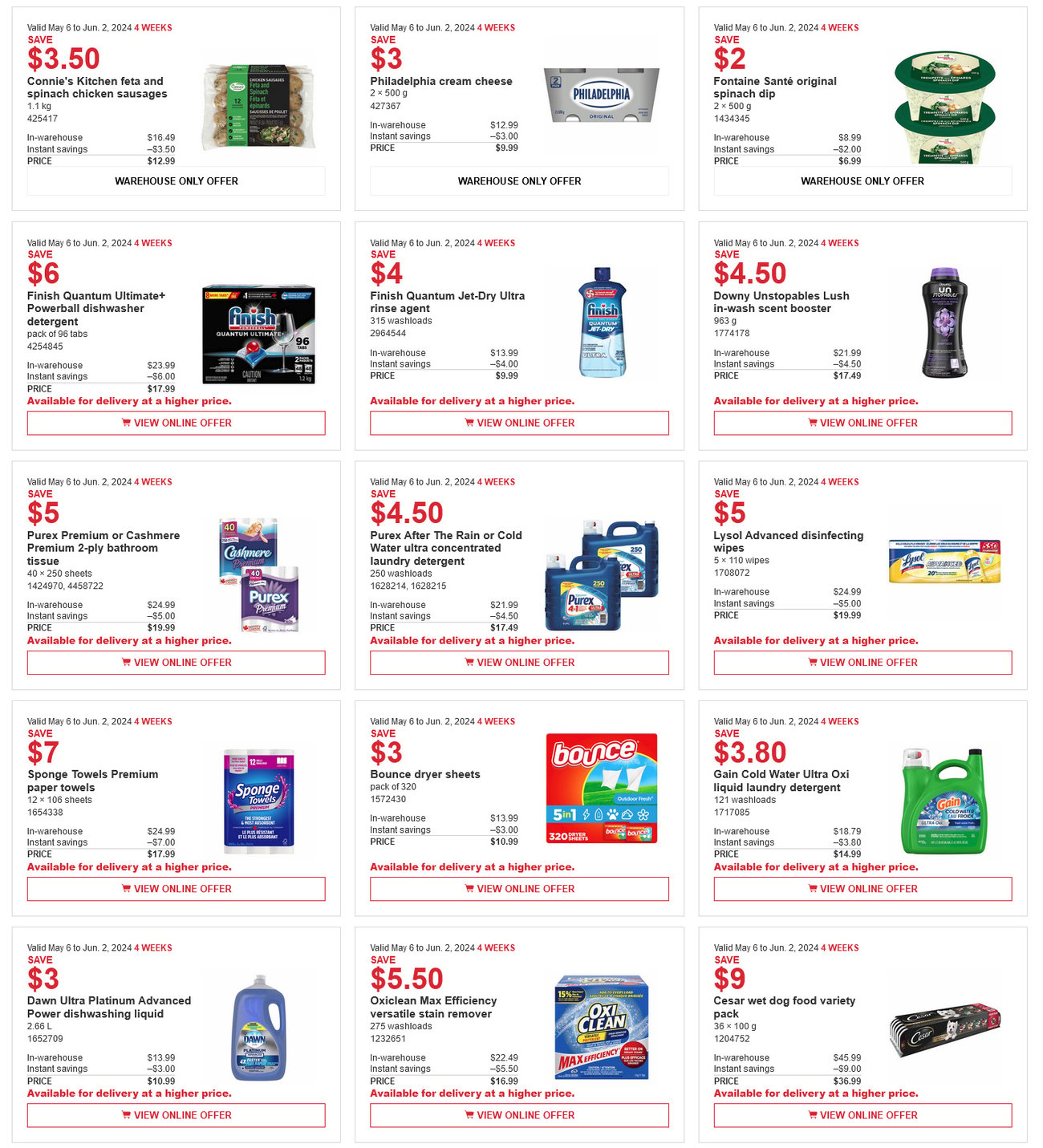 Costco Flyer - Savings & Coupons at your Local Warehouse and Online - Page 5