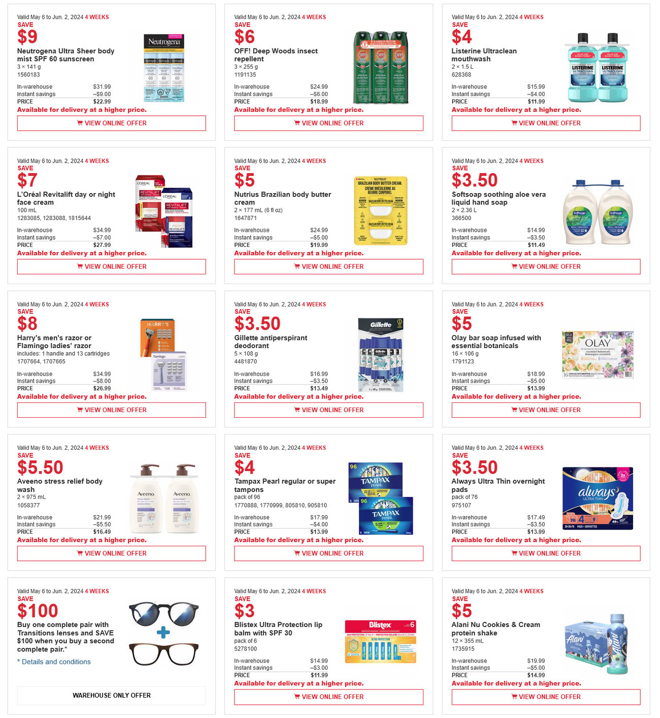 Costco Flyer - Savings & Coupons at your Local Warehouse and Online - Page 6