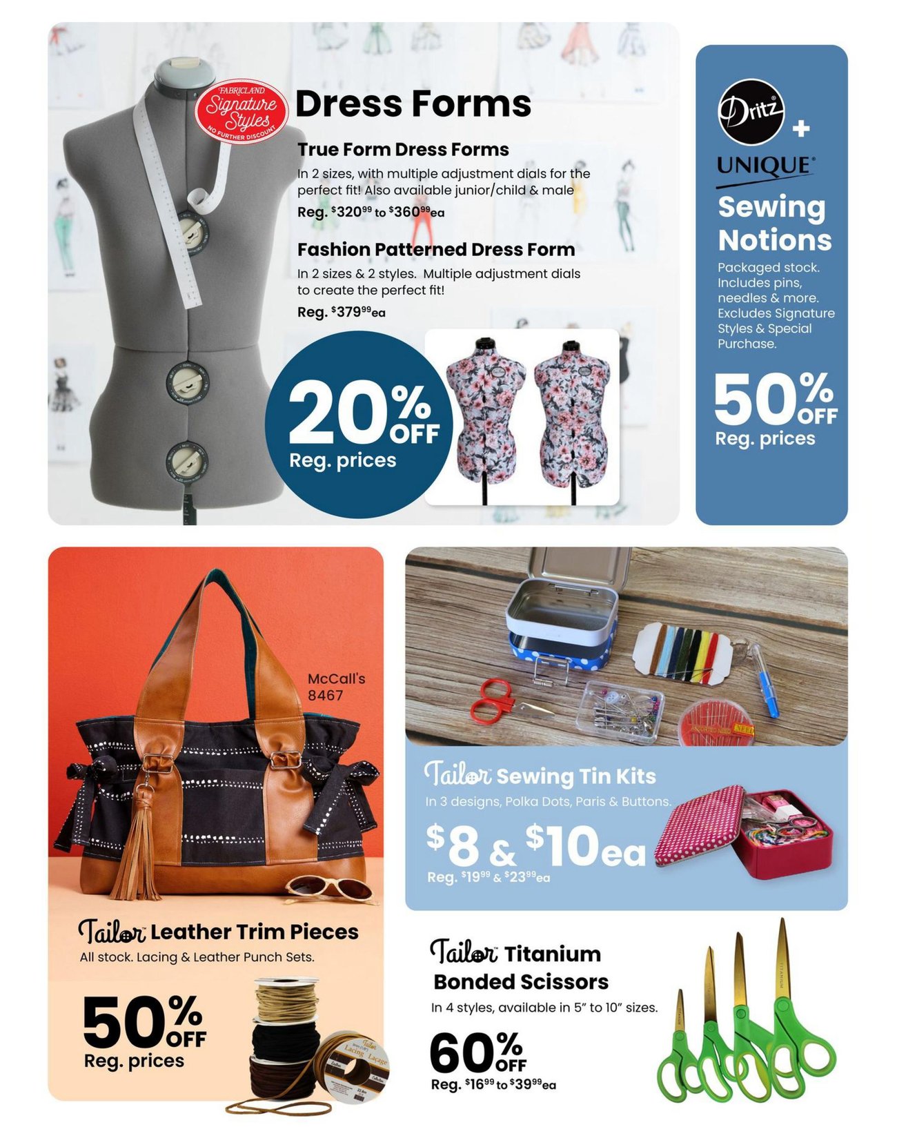 Fabricland (West) Flyer Savings - Page 12