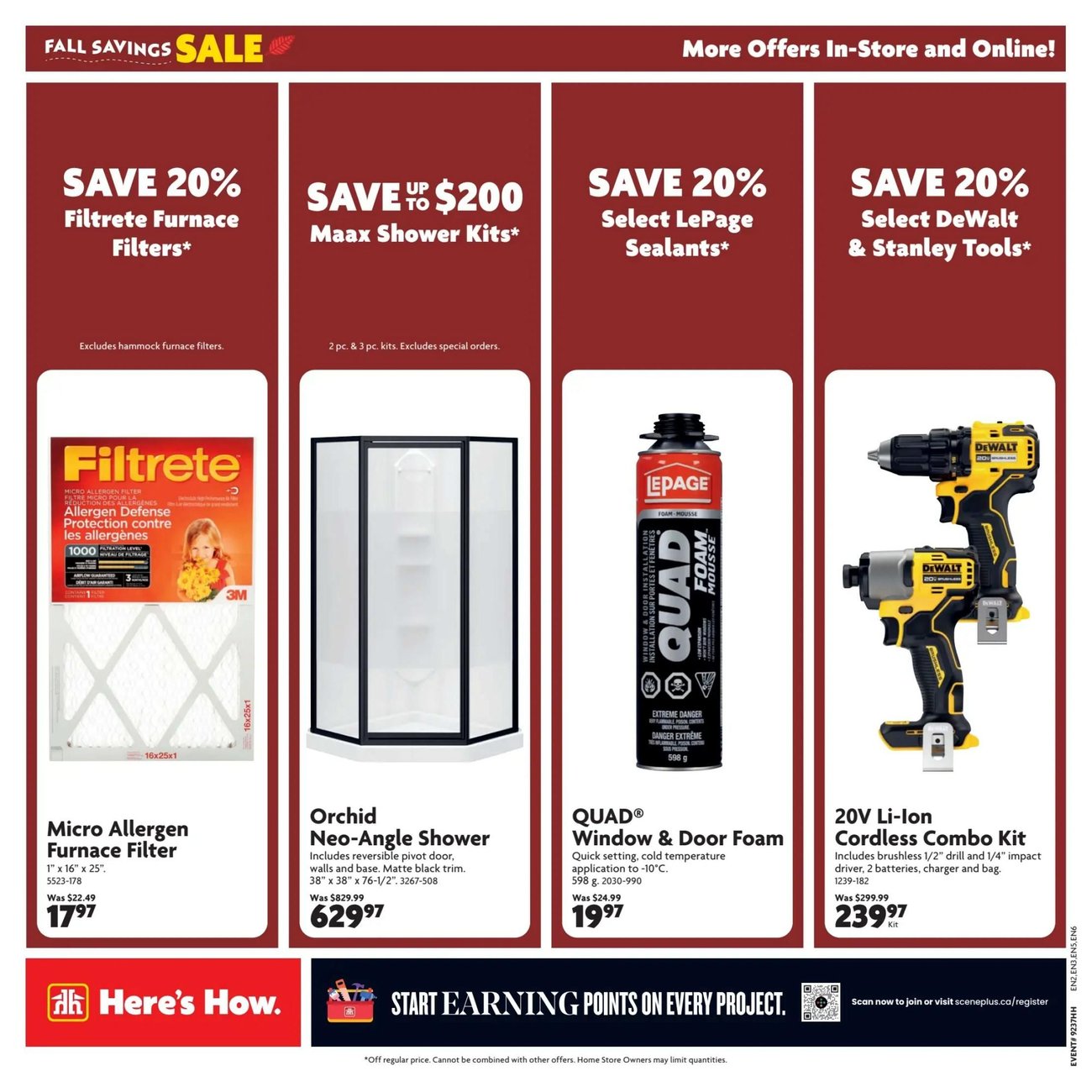 Home Hardware Ontario Building Centre Flyer from Sep 12th to Sep
