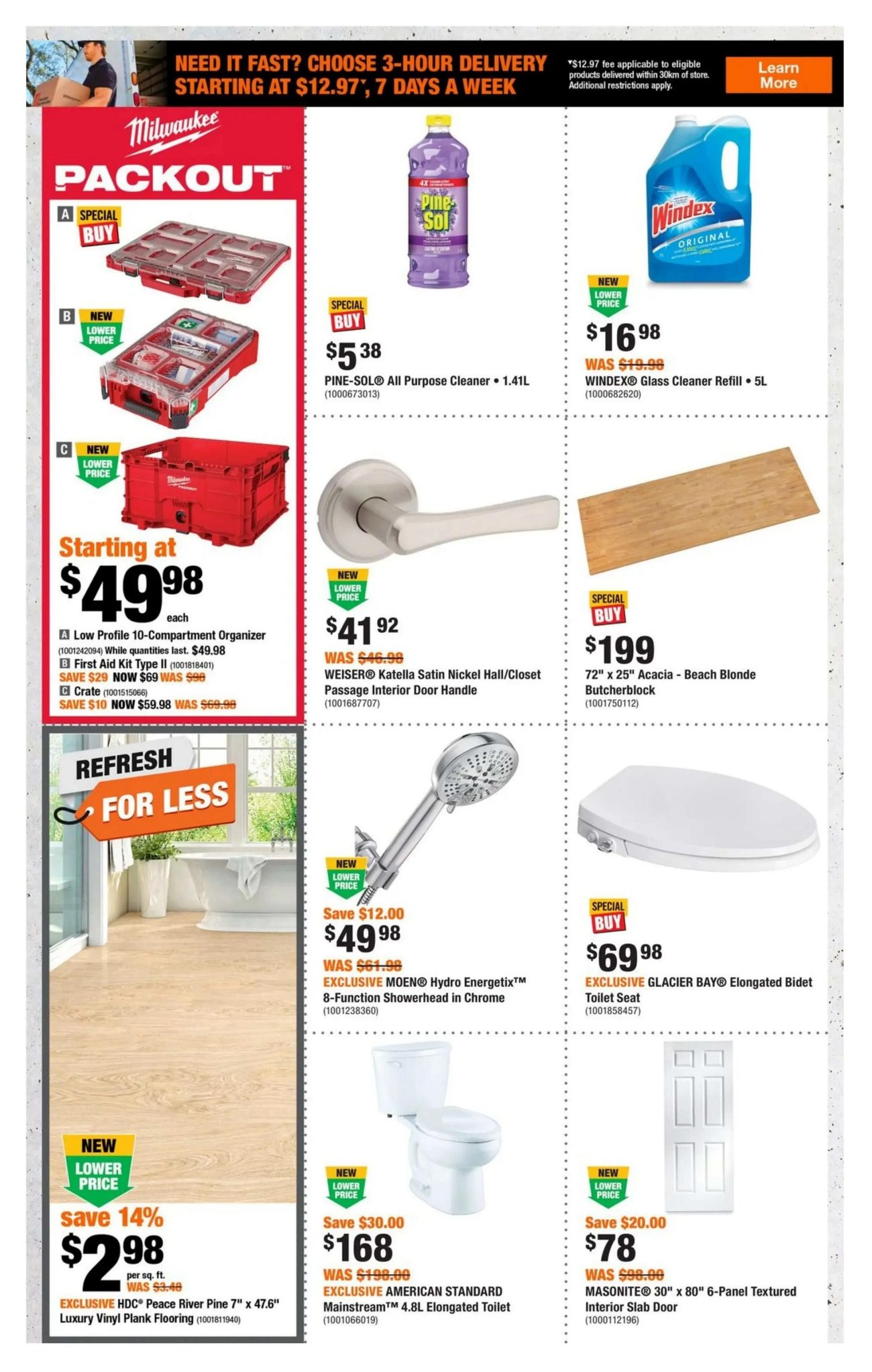 Home Depot British Columbia Weekly Flyer Specials from Sep 26th to