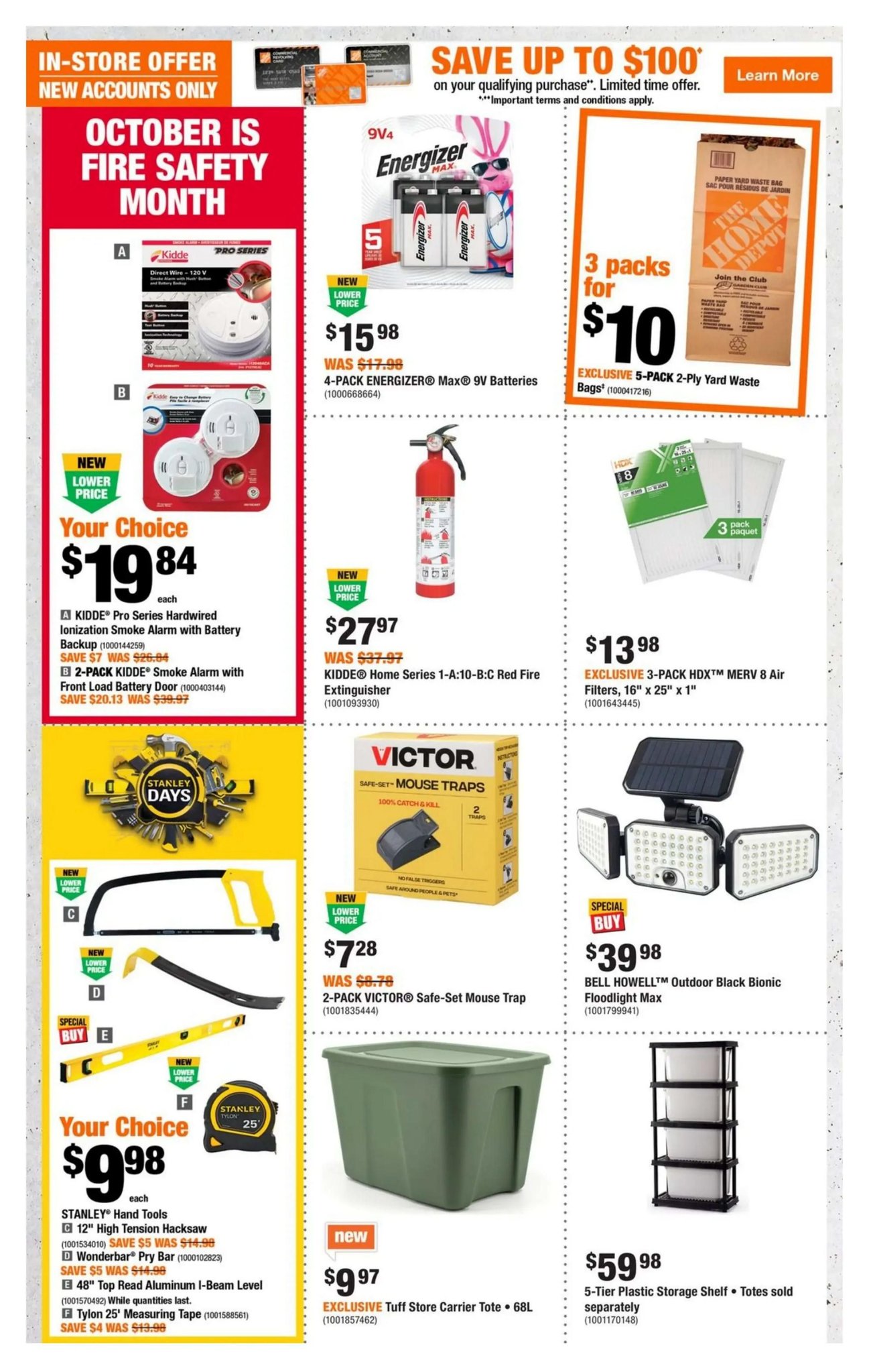 Home Depot Ontario Weekly Flyer Specials from Sep 26th to Oct 2nd