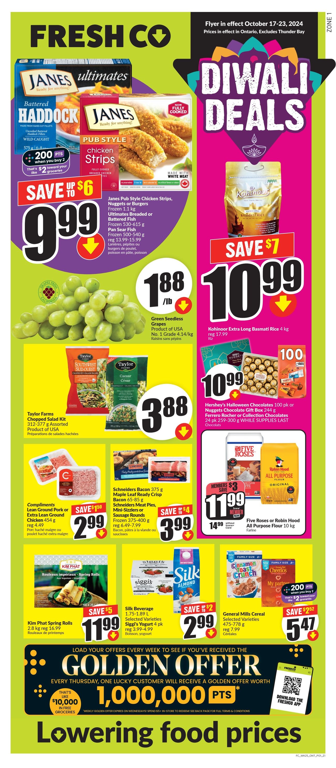 FreshCo Ontario Weekly Flyer Specials from Oct 17th to Oct 23rd