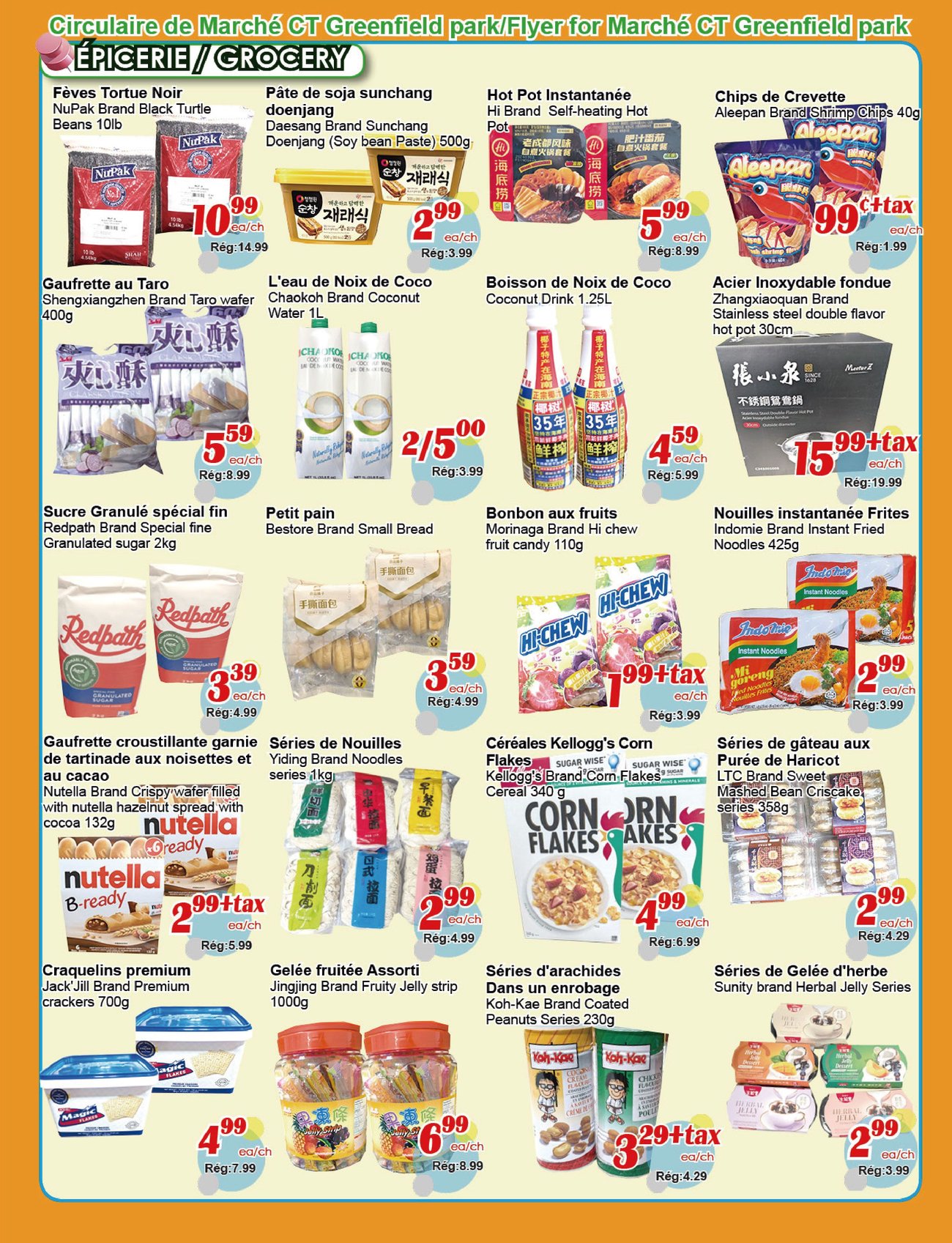C&T Supermarket Greenfield Park Weekly Flyer Specials from Oct 17th
