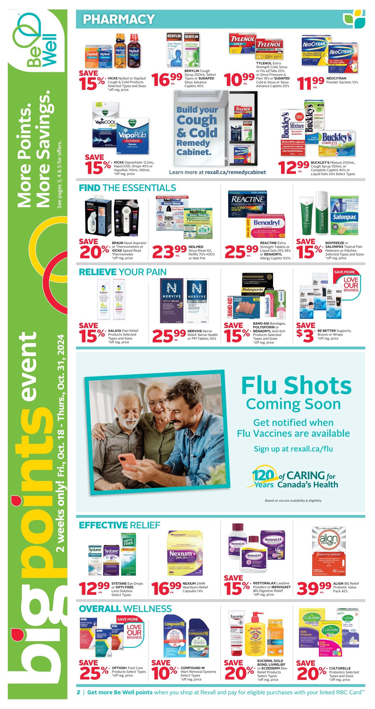 Rexall Ontario Weekly Flyer Specials from Oct 18th to Oct 24th 2024