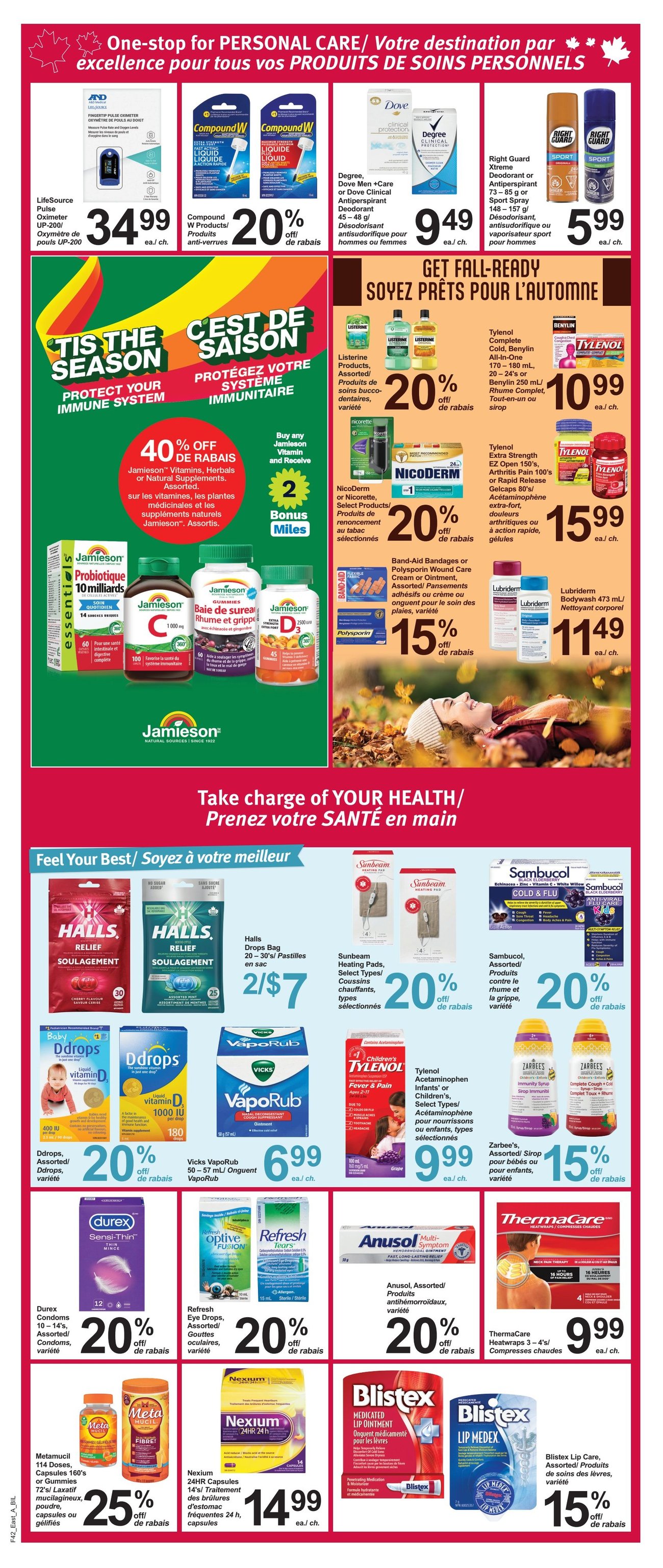 Pharmasave New Brunswick Weekly Flyer Specials from Oct 18th to Oct