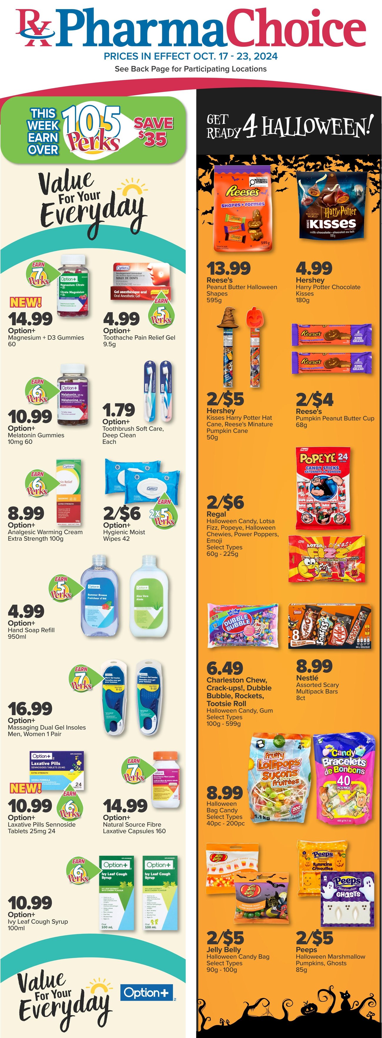 PharmaChoice Ontario and Atlantic Weekly Flyer Specials from Oct