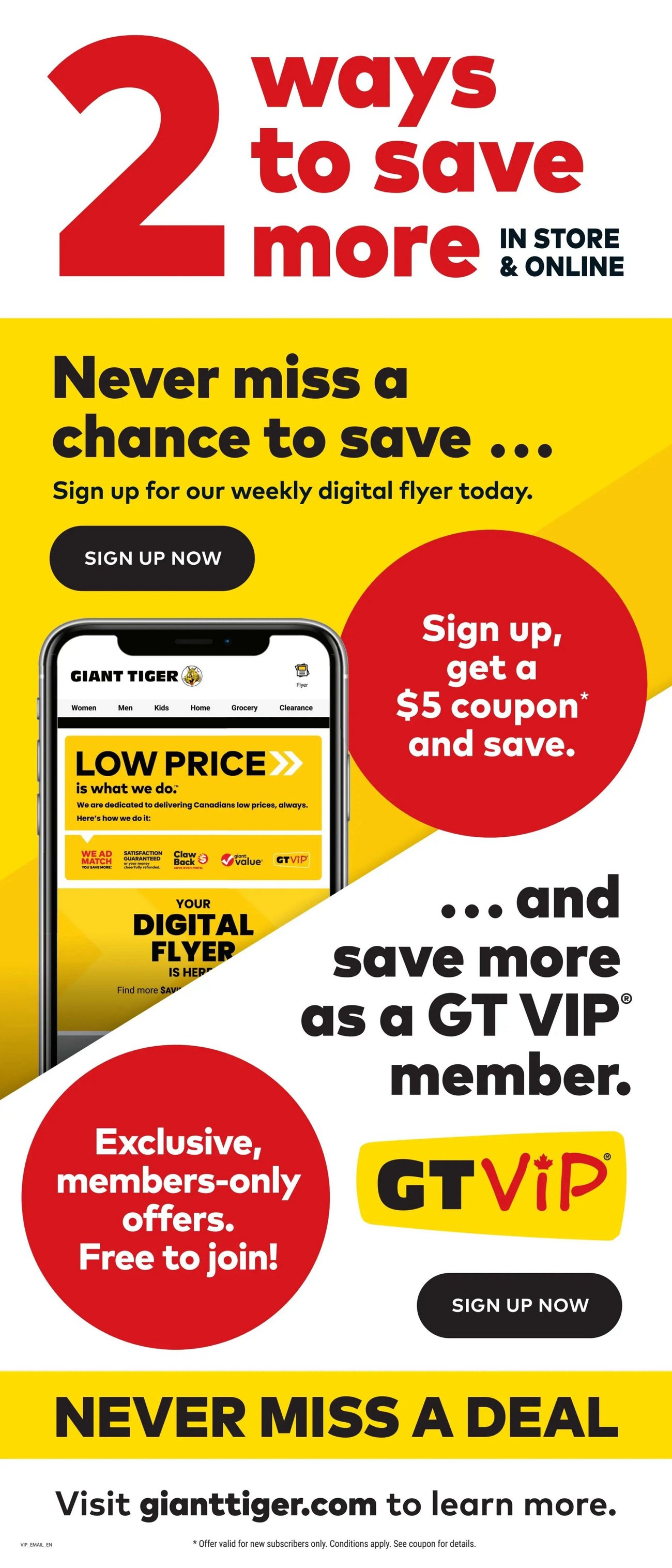 Giant Tiger Ontario Weekly Flyer Specials from Oct 23rd to Oct 29th