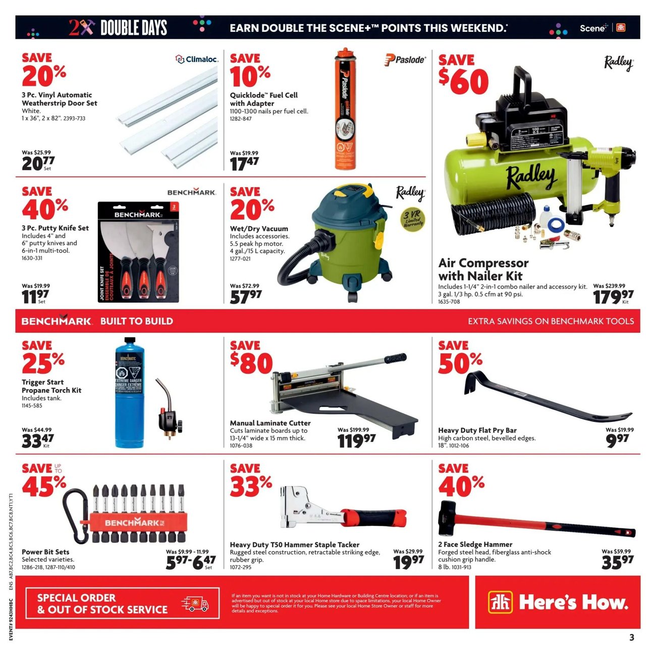 Home Hardware British Columbia Building Centre Flyer from Oct 24th