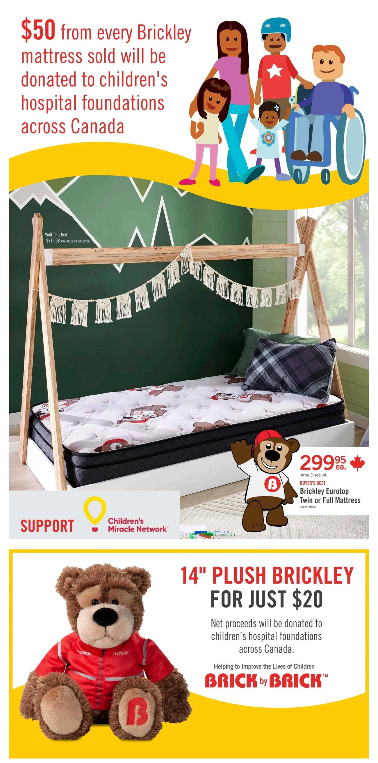 The Brick Mattress Store Flyer from Oct 24th to Oct 28th 2024