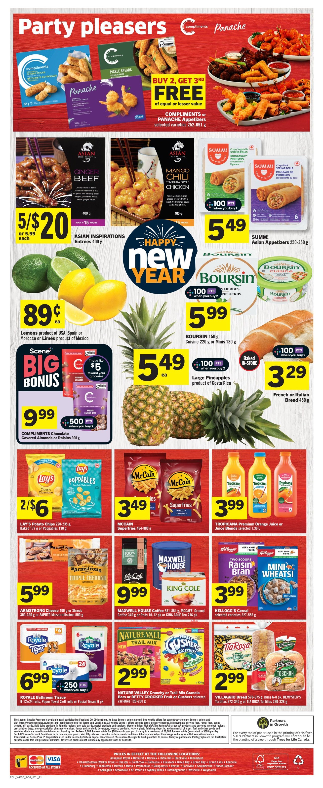 Foodland Atlantic Canada Weekly Flyer Specials from Dec 26th to Jan