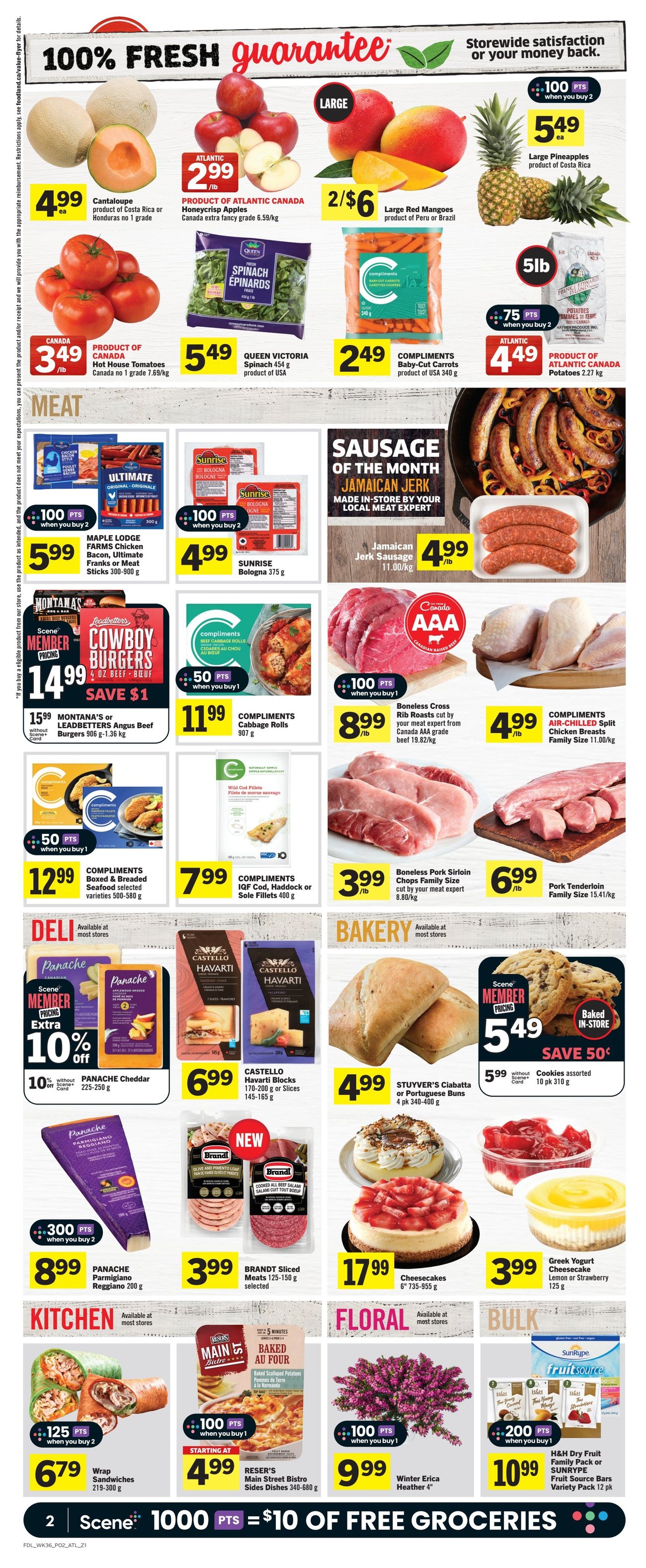 Foodland Atlantic Canada Weekly Flyer Specials from Jan 2nd to Jan