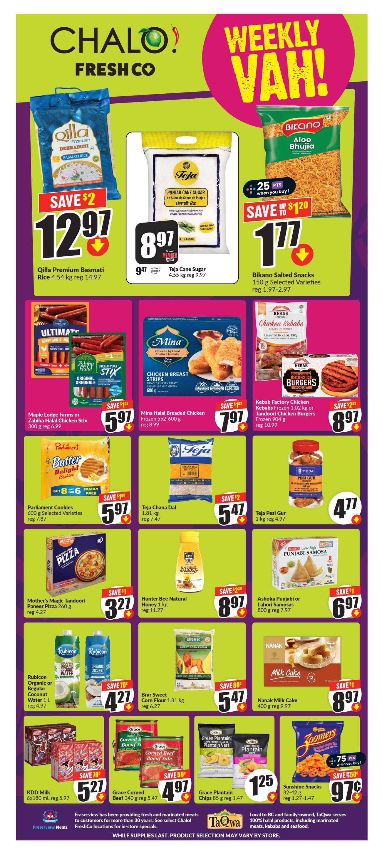 FreshCo Western Canada Chalo ! Flyer from Jan 2nd to Jan 8th 2025