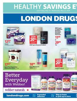London Drugs - Healthy Savings Event