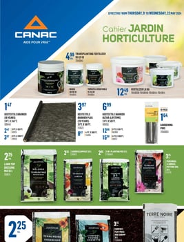 Canac - Garden & Horticulture Flyer Specials