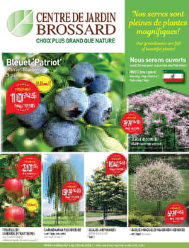 Centre de Jardin Brossard - Weekly Flyer Specials