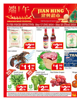 Jian Hing Supermarket - North York Store - Weekly Flyer Specials