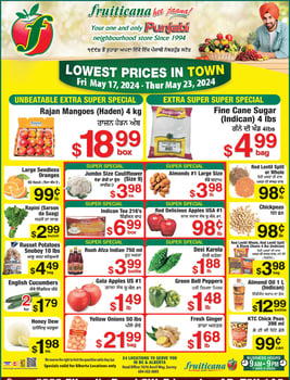 Fruiticana - Edmonton - Weekly Flyer Specials