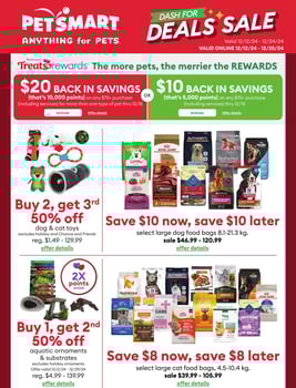 Petsmart deals clearance