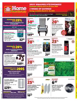 Home Hardware - Quebec - 2 Weeks of Savings
