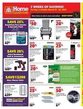 Home Hardware - British Columbia - 2 Weeks of Savings