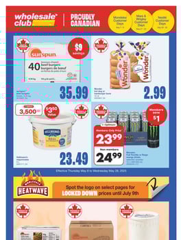 Wholesale Club - Ontario - 3 Weeks of Savings