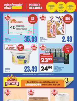 Wholesale Club - Western Canada - 3 Weeks of Savings