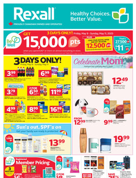 Rexall - Alberta and Saskatchewan - Weekly Flyer Specials