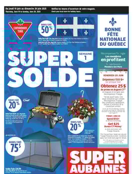 Canadian Tire - Quebec - Flyer Specials