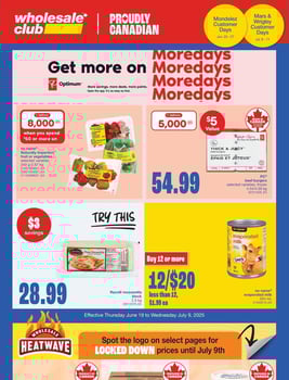 Wholesale Club - Western Canada - 3 Weeks of Savings