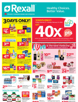 Rexall - Ontario - Weekly Flyer Specials