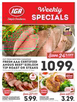 IGA - British Columbia - Weekly Flyer Specials