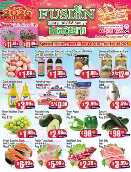Fusion Supermarket - Scarborough - Weekly Flyer Specials