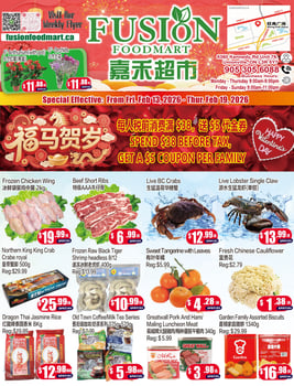 Fusion Supermarket - Unionville - Weekly Flyer Specials