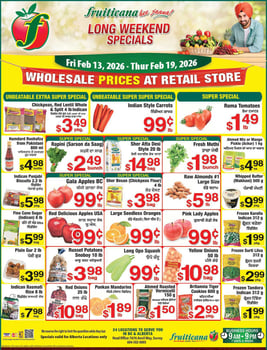 Fruiticana - Edmonton - Weekly Flyer Specials