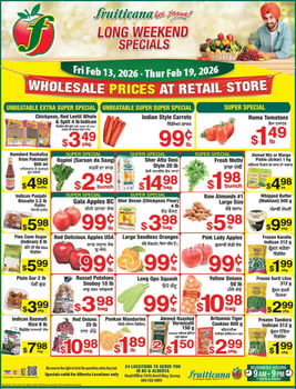 Fruiticana - Chestermere - Weekly Flyer Specials