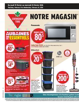 Canadian Tire - Quebec - Weekly Flyer Specials