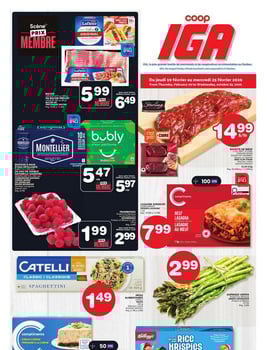 IGA - The Magdalen Islands - Weekly Flyer Specials