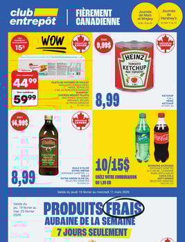 Wholesale Club - Quebec - Flyer Specials