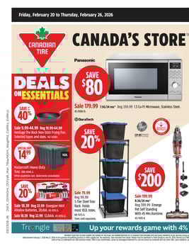 Canadian Tire - Ontario - Weekly Flyer Specials
