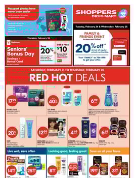Shoppers Drug Mart - Western - Weekly Flyer Specials