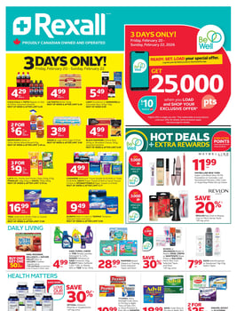 Rexall - Ontario - Weekly Flyer Specials
