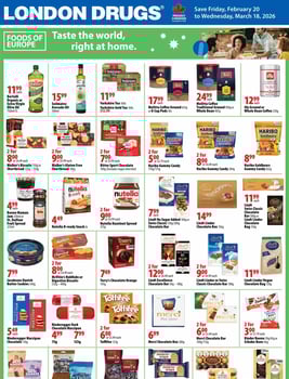 London Drugs - Foods Of Europe