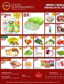 Lucky Supermarket - Winnipeg - Weekly Flyer Specials