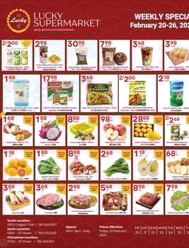 Lucky Supermarket - Edmonton - Weekly Flyer Specials